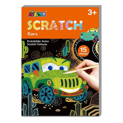 Avenir - Mini Scratch Book - Cars - Limolin 