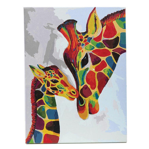 Crystal Art - CA PBN (Large) - Colorful Giraffes - Limolin 