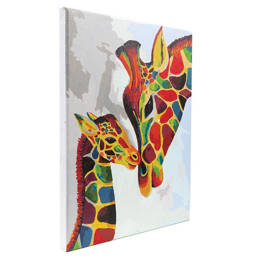 Crystal Art - CA PBN (Large) - Colorful Giraffes - Limolin 