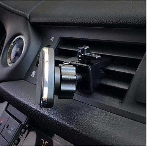 Fuse - Car Vent Mount Magnetic with 2 Metal Plates - 4 Neodymium Magnets for Secure Grip - Limolin 