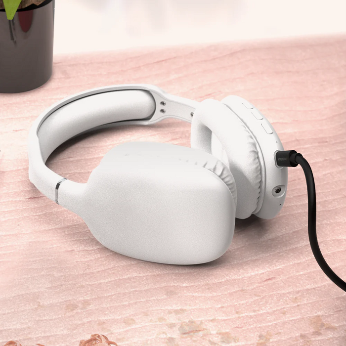 Hypergear - Headphones Bluetooth Vibe Over The Ear - White