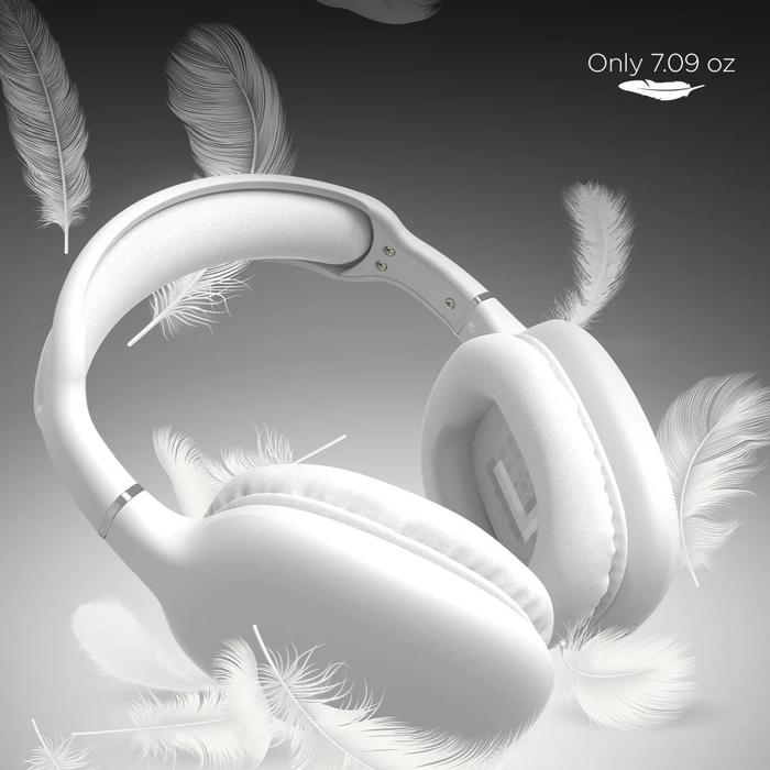 Hypergear - Headphones Bluetooth Vibe Over The Ear - White