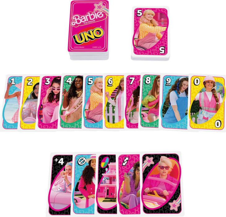 Mattel - UNO - BARBIE - CARD GAME - Limolin 