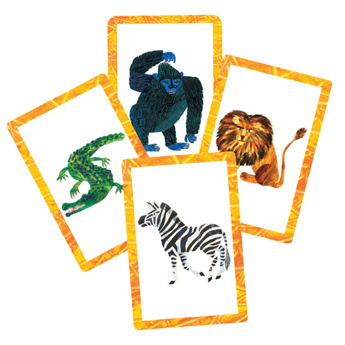 Briarpatch - World of Eric Carle - Animal Rummy - Card Game