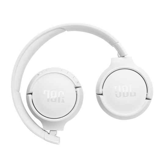 JBL - Bluetooth Headphones Tune 520BT- White