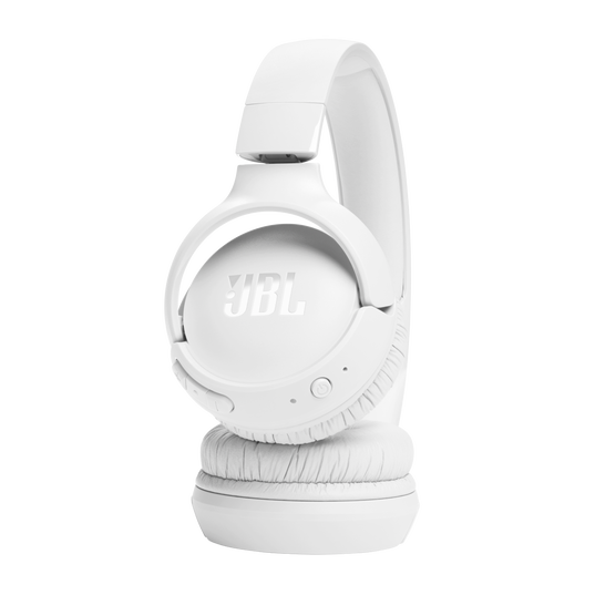 JBL - Bluetooth Headphones Tune 520BT- White