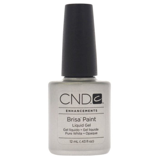 CND - Brisa Gel Paint Pure white Opaque .43 oz - Limolin 