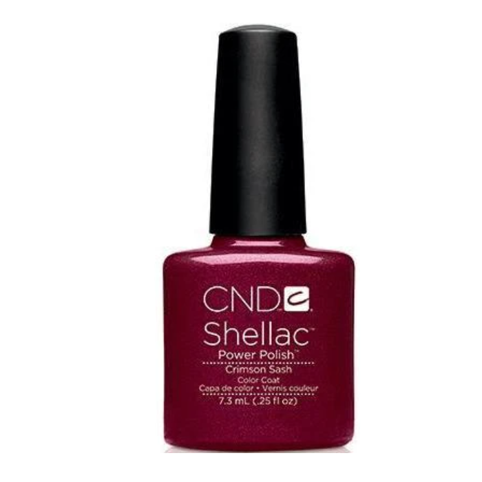 CND - SHELLAC Crimson Sash 1/4 oz Fall 2014 - Limolin 