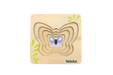 Beleduc - Layer Puzzle - Butterfly - Limolin 