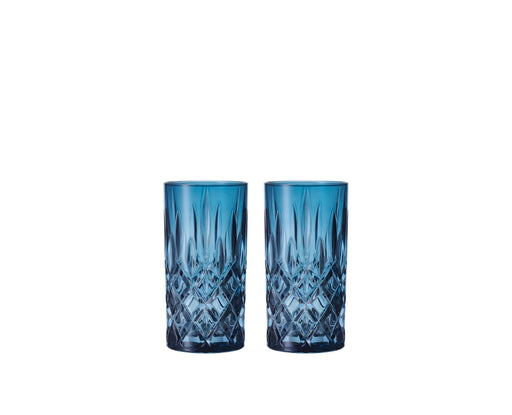 Nachtmann - Noblesse Long Drink Vintage Blue Set of 2 - Limolin 