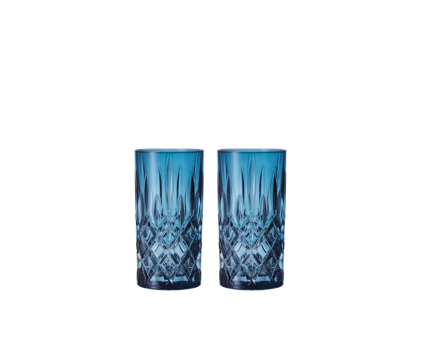 Nachtmann - Noblesse Long Drink Vintage Blue Set of 2 - Limolin 