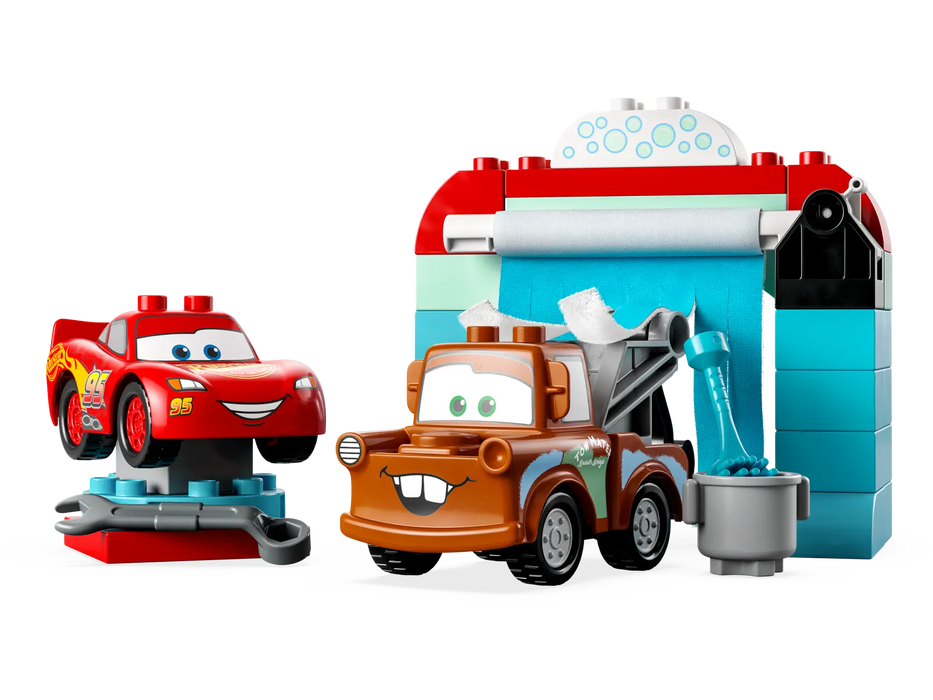 LEGO - 10996 - DUPLO - Lightning McQueen &amp; Mater's Car Wash Fun - 29 Pcs