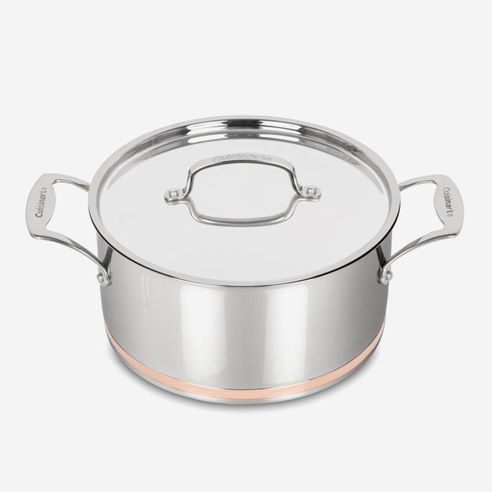 Cuisinart - Stainless Steel Copper Cookware Set ( 11-piece)