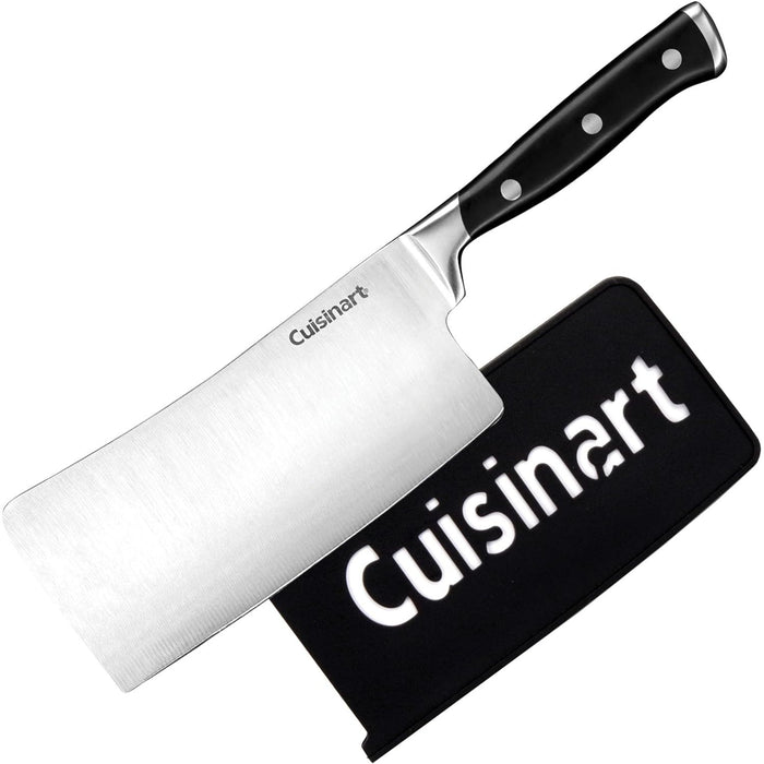 Cuisinart - Classic Triple-Rivet Meat Cleaver With Bonus Blade Guard (6 In")