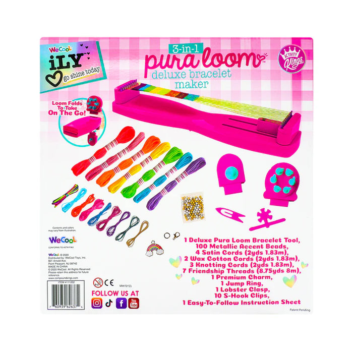 Wecool - Ily - 3-in-1 Pura Loom Deluxe Bracelet Maker - Limolin 