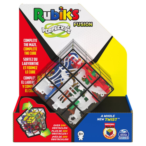 Rubiks Cube - Perplexus Fusion 3x3 Gravity 3D Maze Game