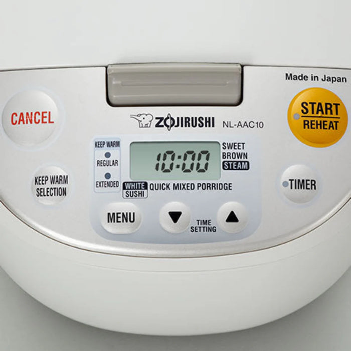 Zojirushi - Micom Rice Cooker & Warmer NL-AAC18, 10 Cups