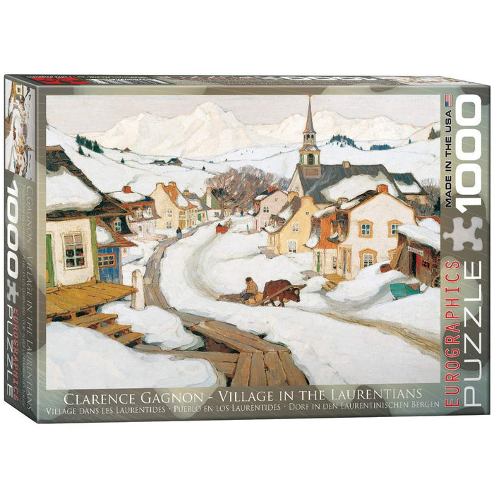 Eurographics - Village In The Laurentides (1000-Piece Puzzle)