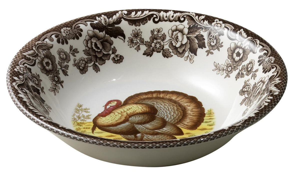 SPODE - ASCOT CEREAL BOWL 8" TURKEY