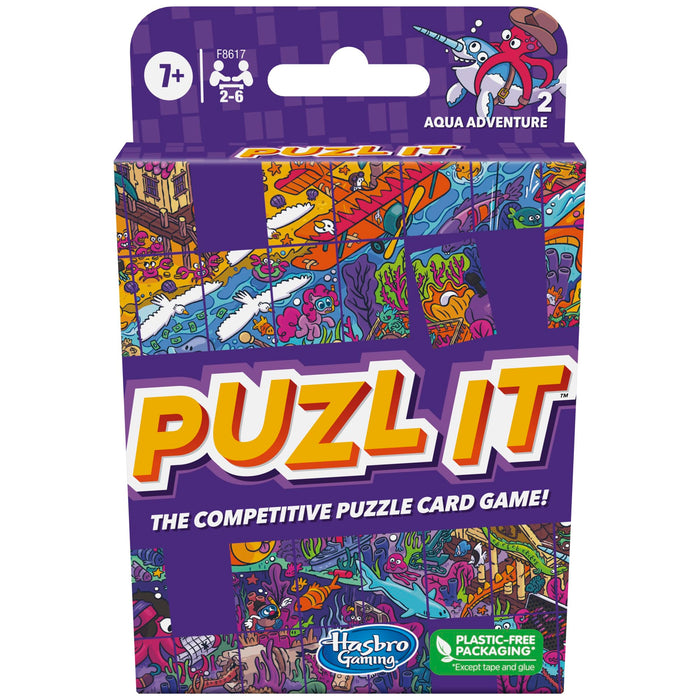 Hasbro - Puzl It Card Game Theme 2 - Pdq - Bil - Limolin 