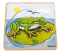 Beleduc - Layer Puzzle - Frog - Limolin 