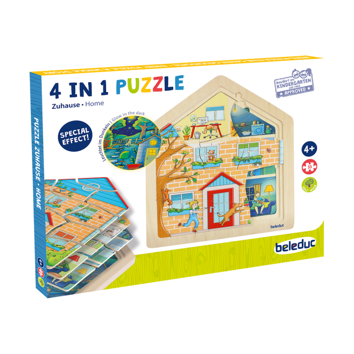 Beleduc - Layer Puzzle - Home - Limolin 