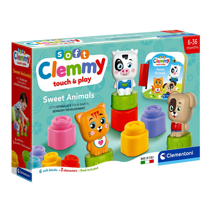 Clementoni - Baby Clemmy: Cubes And Animals - Limolin 