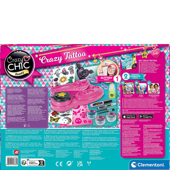 Clementoni - Crazy Chic: Crazy Tattoo - Limolin 