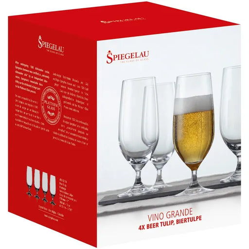 Spiegelau - Vino Grande - Beer Tulip (Set of 4) - Limolin 