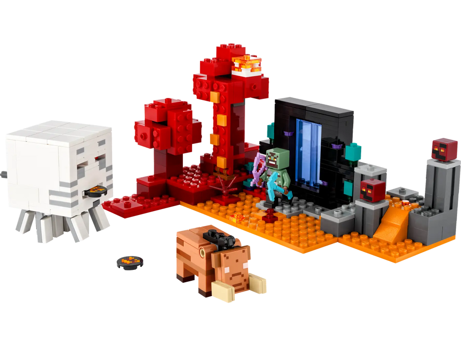 LEGO - 21255 - MINECRAFT - The Nether Portal Ambush - 352 Pcs