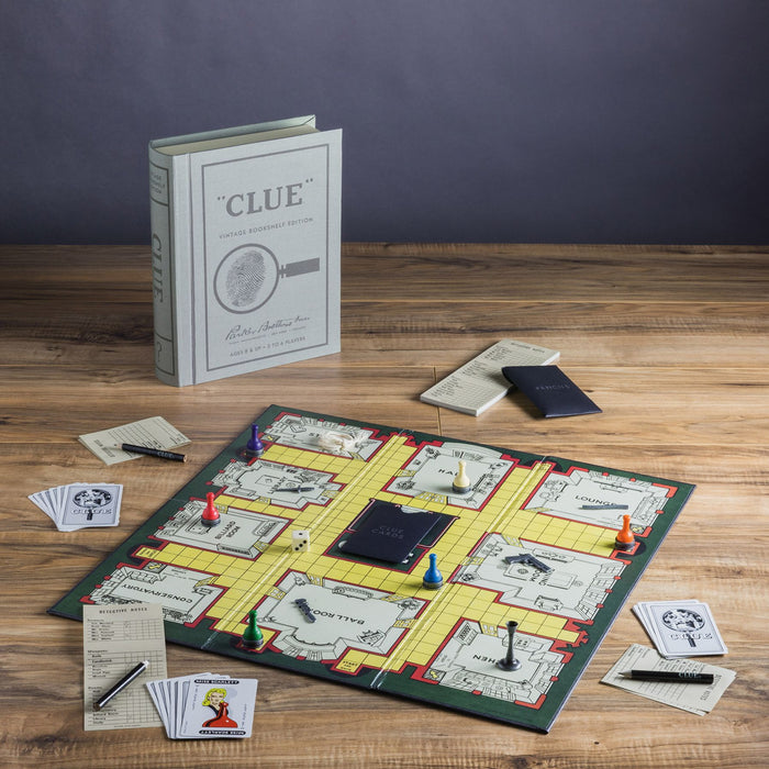 Winning Solutions - Vintage Bookshelf Edition - CLUE - Limolin 