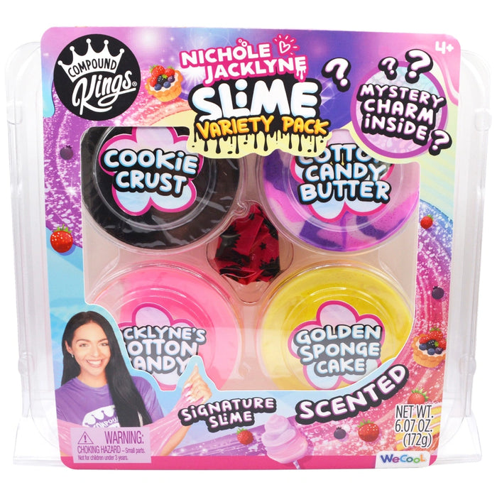 Wecool - Nichole Jacklyne Slime Variety 4Pk - Limolin 