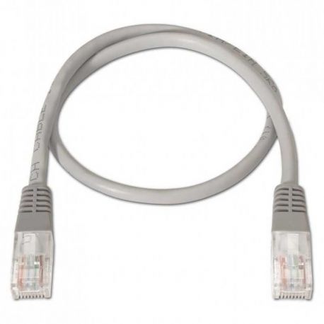 Nexxt - Networking Cat6 1ft UTP Gigabit Ethernet Cable 4 Pairs 23AWG CMR UL ETL Verified - Gray