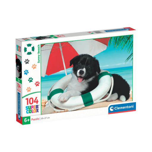 Clementoni - Sunny Beach (10-Piece Puzzle) - Limolin 