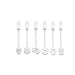 Guzzini - Love | SET 6 TEASPOONS GOOD LUCK LOVE STEEL SILVER - Limolin 