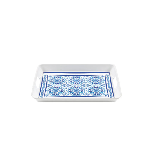 Guzzini - Rectangular Tray With Handle Blues - Limolin 