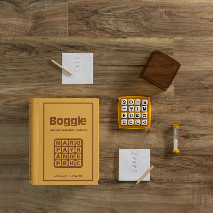 Winning Solutions - Vintage Bookshelf Edition - BOGGLE - Limolin 