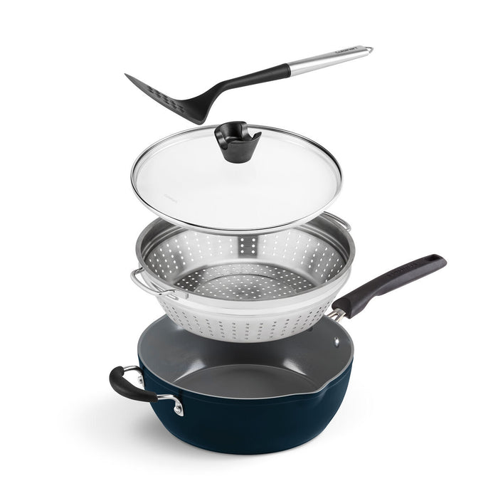 Cuisinart - Preferred Pan 4Pc Set - Navy