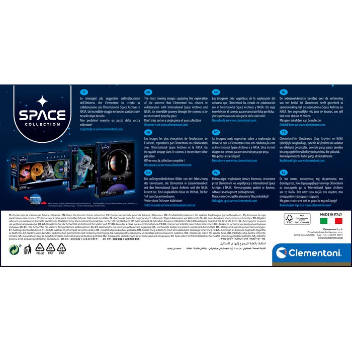 Clementoni - 1000Pc Space Panorama - Nasa Space Ml