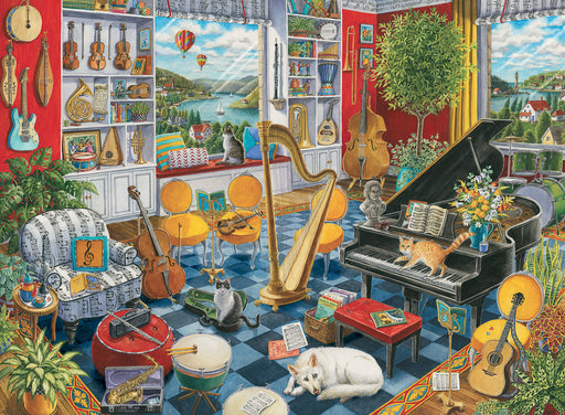 Ravensburger - THE MUSIC ROOM 500 PC - Limolin 