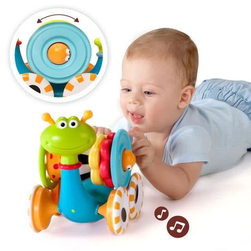 Yookidoo - Musical Crawl N" Go Snail Toy - Limolin 