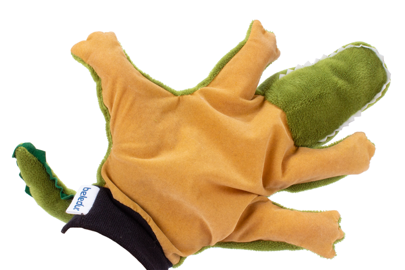 Beleduc - Handpuppet - Crocodile - Limolin 