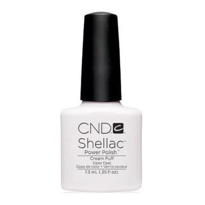 CND - Shellac Cream Puff 1/4 oz - Limolin 