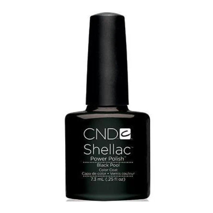 CND - Shellac Black Pool 1/4 oz - Limolin 