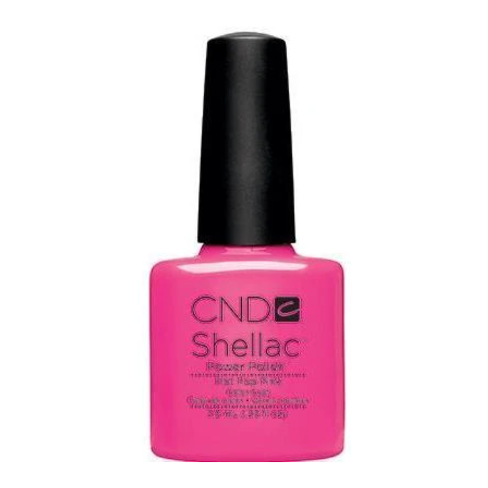 CND - Shellac Hot Pop Pink 1/4 oz - Limolin 