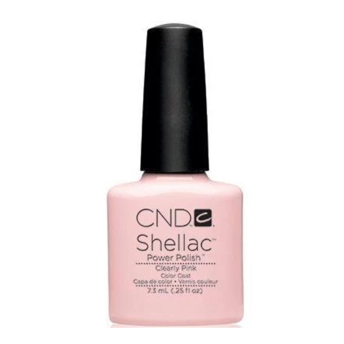 CND - Shellac Clearly Pink 1/4 oz - Limolin 