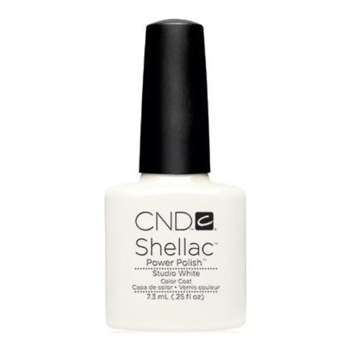 CND - Shellac Studio White 1/4 oz - Limolin 