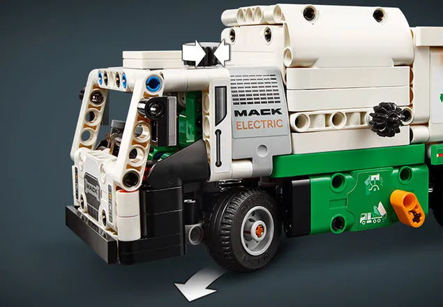 LEGO - 42167 - TECHNIC - Mack LR Electric Garbage Truck - 503 Pcs