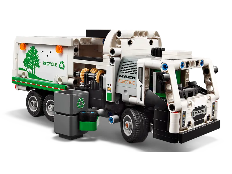 LEGO - 42167 - TECHNIC - Mack LR Electric Garbage Truck - 503 Pcs