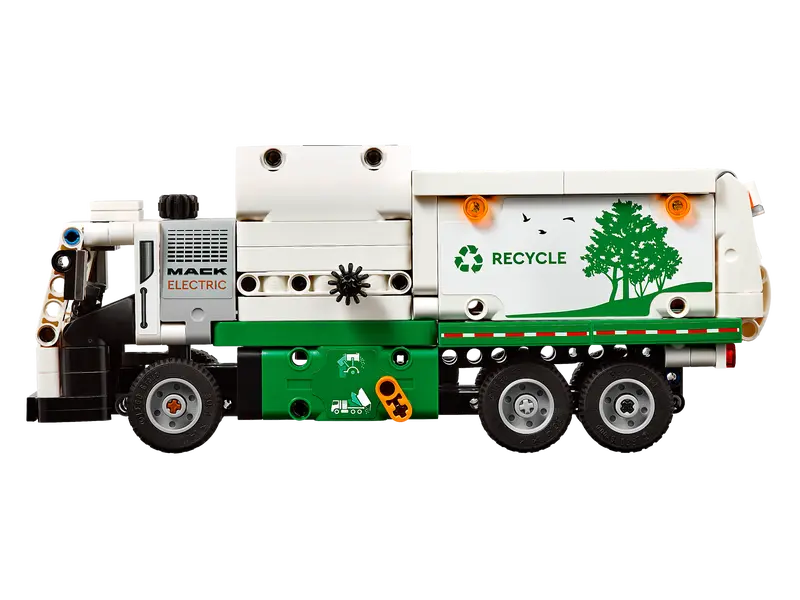 LEGO - 42167 - TECHNIC - Mack LR Electric Garbage Truck - 503 Pcs